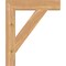 Ekena Millwork Traditional Block Smooth Bracket, Western Red Cedar, 3 1/2"W x 20"D x 24"H BKT04X20X24TRA05SWR - alternate 3